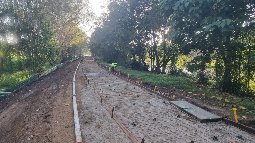MBCC Civil Concreting Project Strathpine Park Footpath
