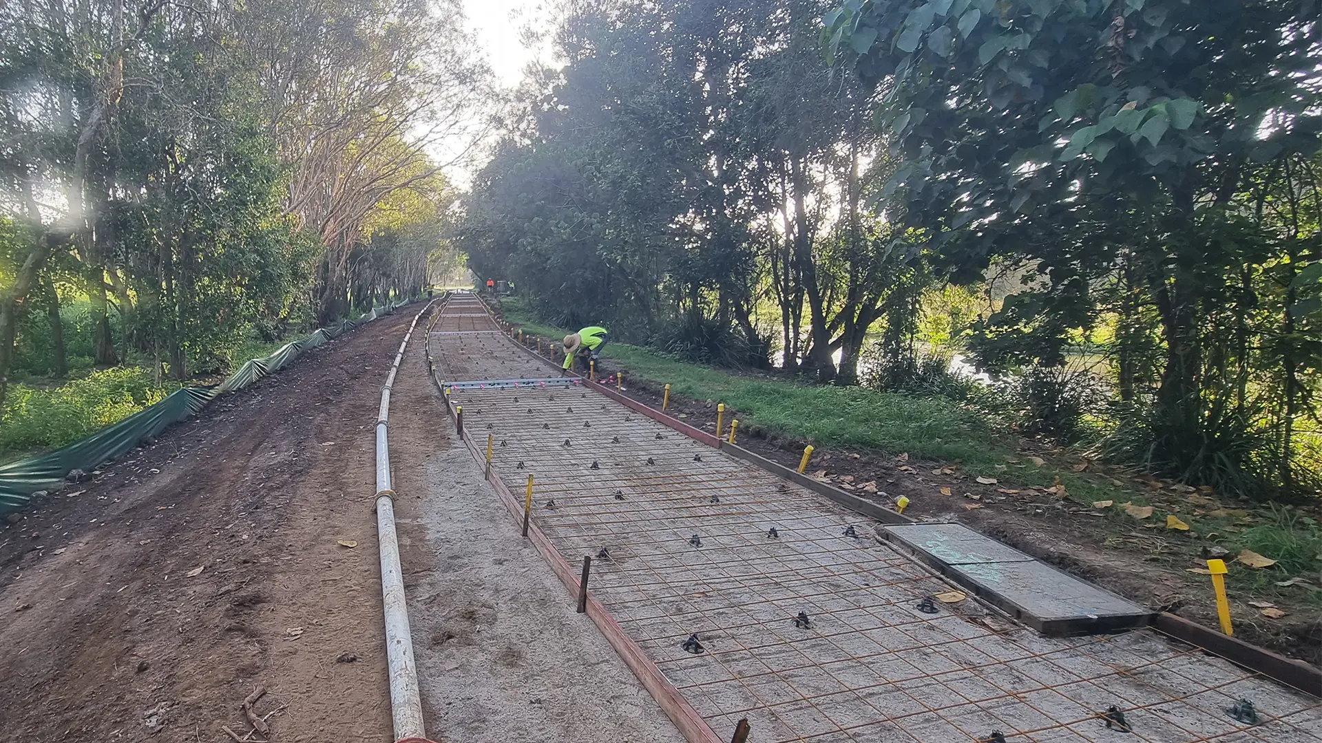 MBCC Civil Concreting Project Strathpine Park Footpath MBCC Civil Concreting Project Strathpine Park Footpath